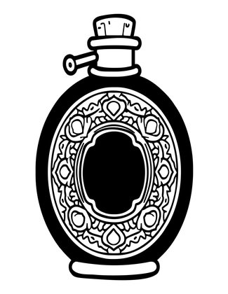 Healing Potion - Free printable coloring page