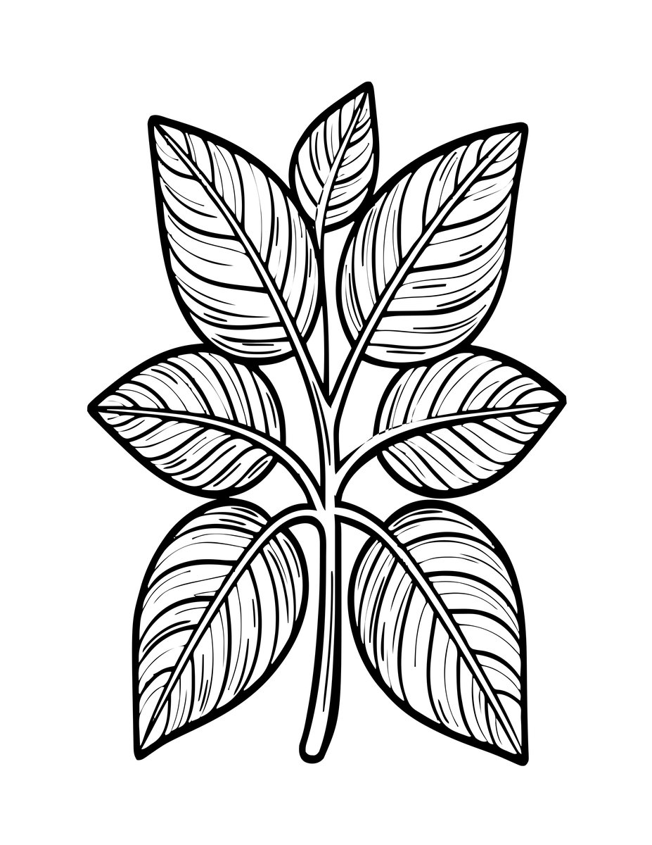 Pressed Violet - free printable coloring page