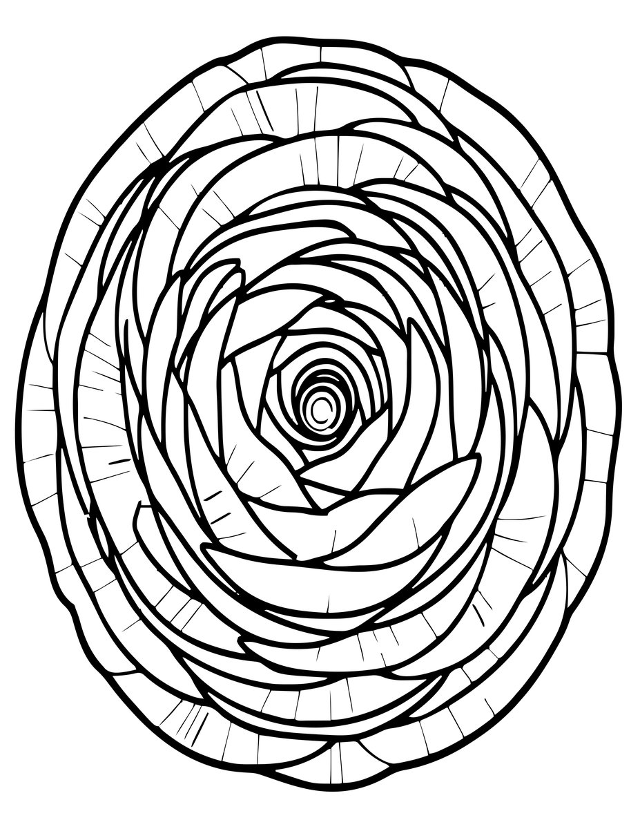 Petal Count - free printable coloring page