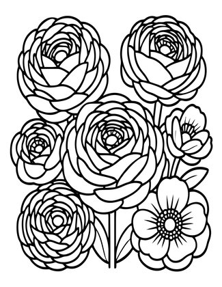 Night Glow - Free printable coloring page