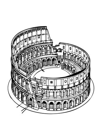 Aerial Overview - Free printable coloring page