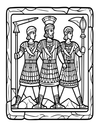 Trophy Relief - Free printable coloring page