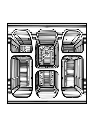 Cross-Section - Free printable coloring page