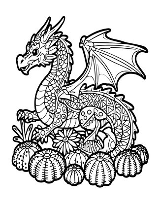 Urchin Neighbor - Free printable coloring page