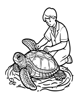 Nest Discovery - Free printable coloring page