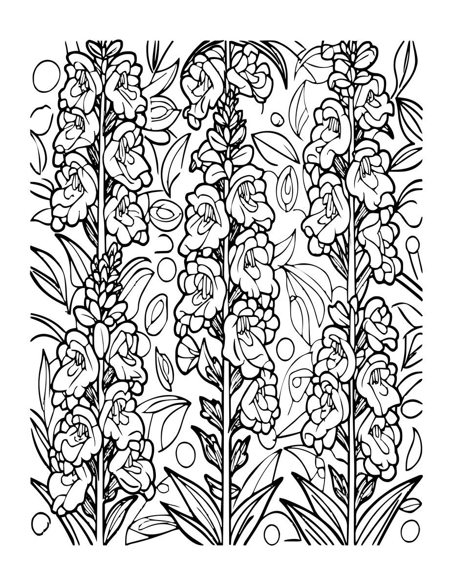 Pattern Repeat - free printable coloring page