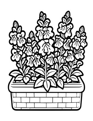 Dwarf Snaps - Free printable coloring page