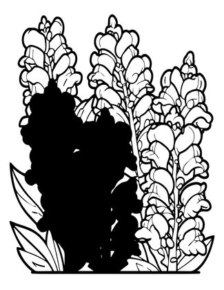 Rusty Red Snap - Free printable coloring page