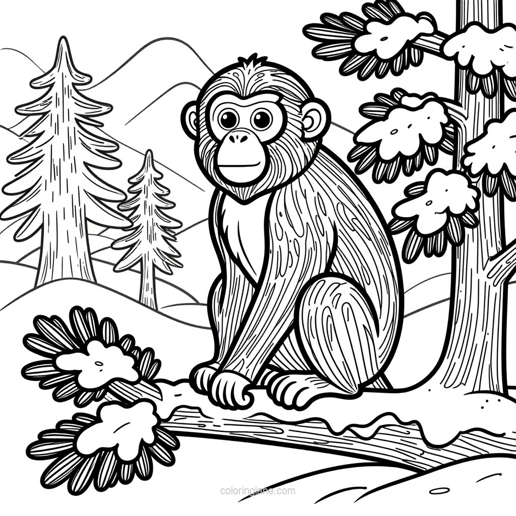 Face Off - free printable coloring page