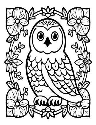 Decorative Frame - Free printable coloring page
