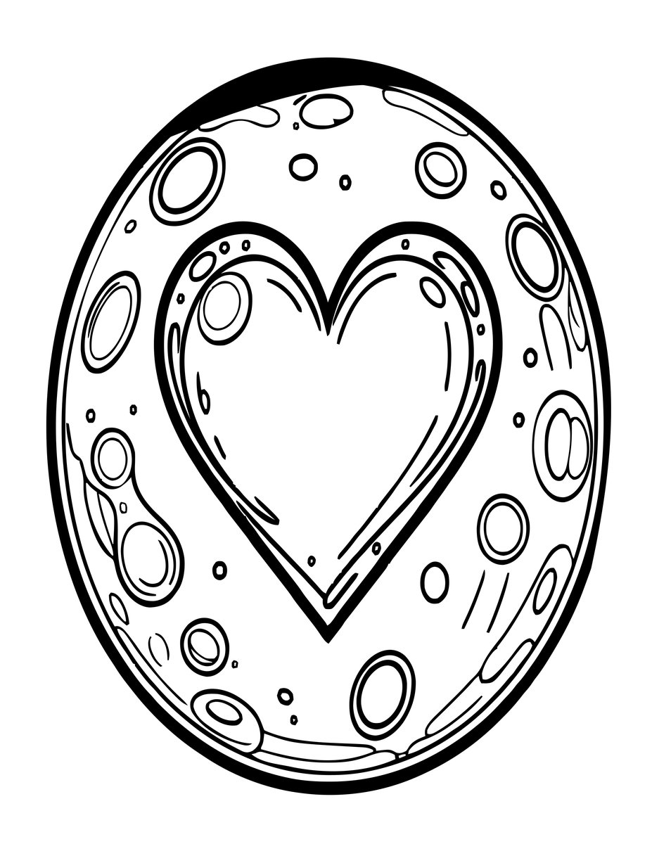 Pluto & Charon - free printable coloring page