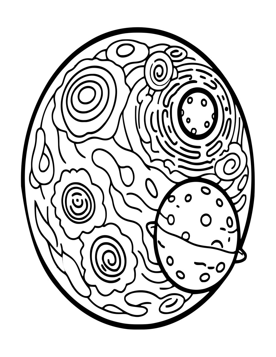 Neptune Storm - free printable coloring page