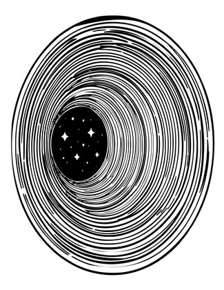 Wormhole - Free printable coloring page