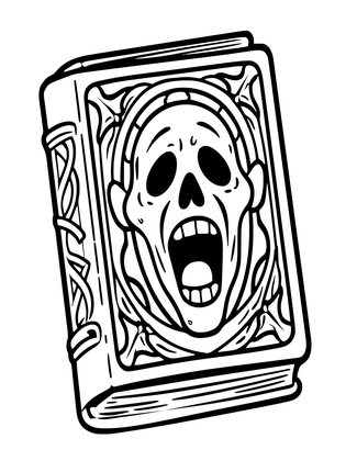 Bone Cover - Free printable coloring page
