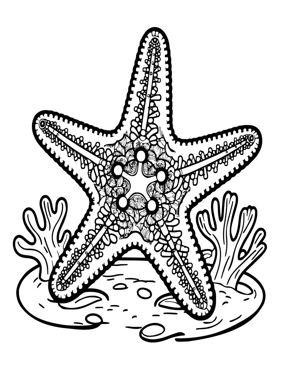 Crown of Thorns - free printable coloring page