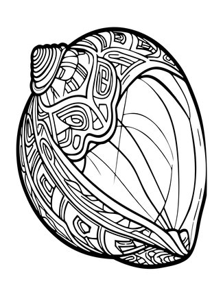 Urchin Test - Free printable coloring page