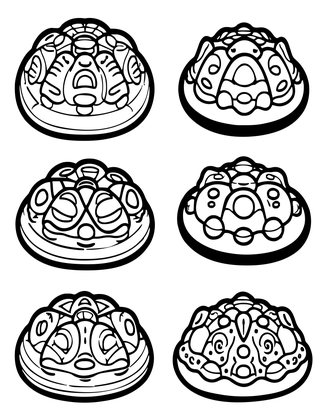 Lithop Collection - Free printable coloring page