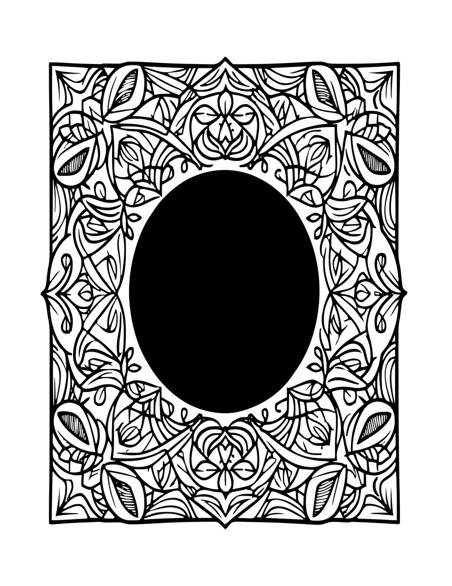 After-Glow Horizon - free printable coloring page