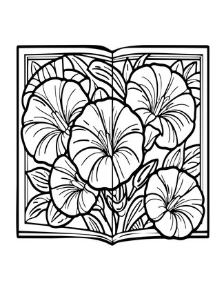 Evening Closing - Free printable coloring page