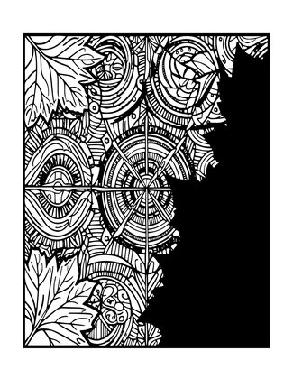 Autumn Heather - Free printable coloring page