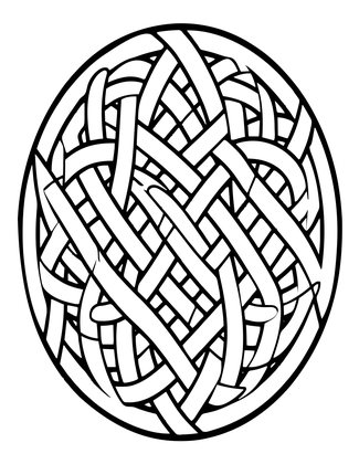 Celtic Knot - Free printable coloring page
