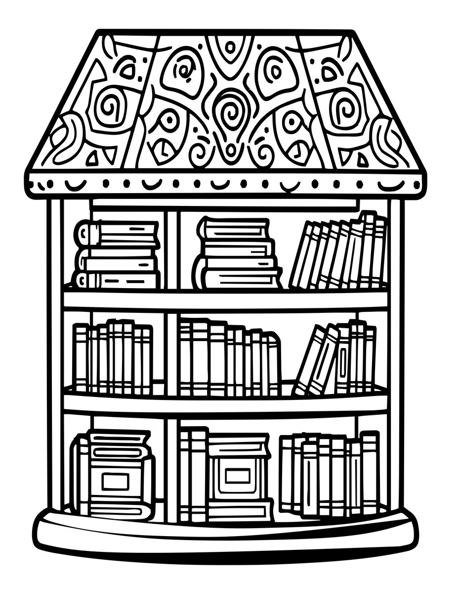 Children's Section - free printable coloring page