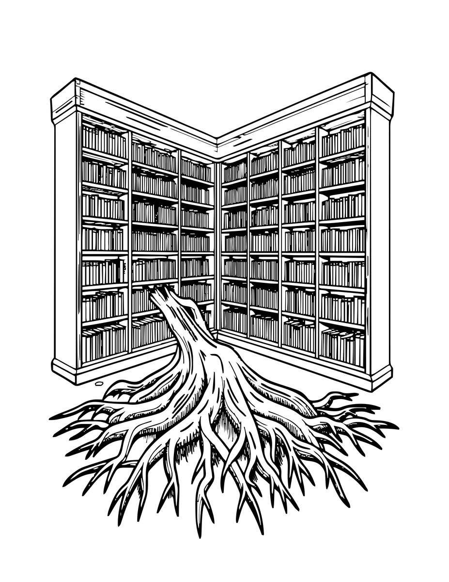 Root Floor - free printable coloring page