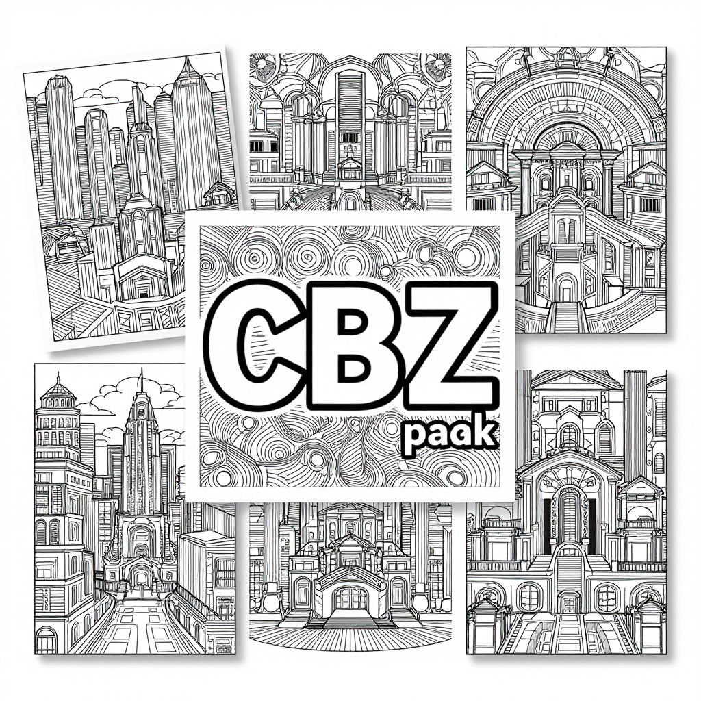 Underground Cities coloring pages collection - 30 free printable pages