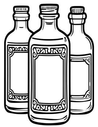 Label Art - Free printable coloring page