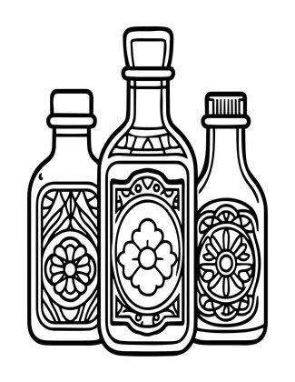 Modern Tribute - Free printable coloring page