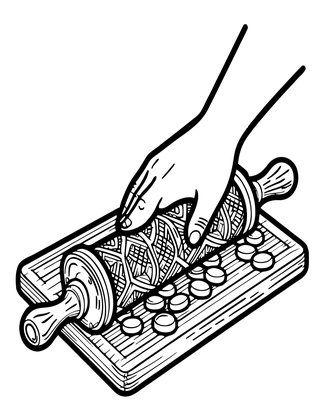 Pill Making - Free printable coloring page