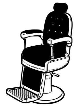 Red Tufted - Free printable coloring page