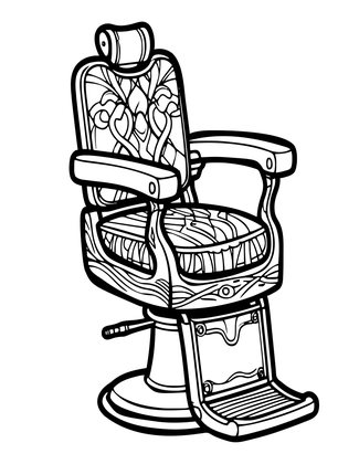 Italian Style - Free printable coloring page