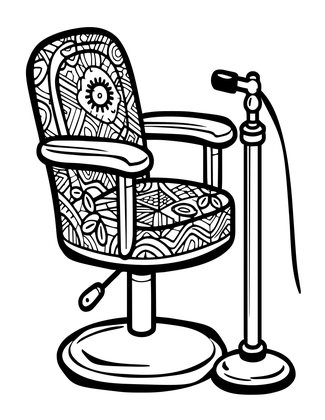 Foot Pump - Free printable coloring page