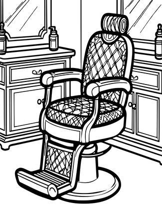 Parlor Context - Free printable coloring page