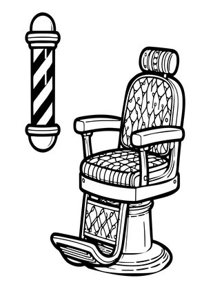 Pole Beside - Free printable coloring page