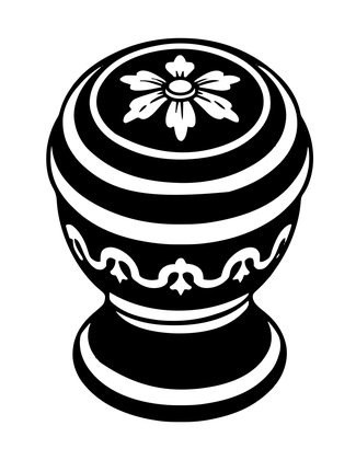 Wedgwood Style - Free printable coloring page