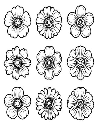 Heritage Seed Collection - Free printable coloring page