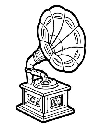 Morning Concert - Free printable coloring page
