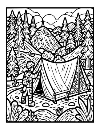 Expedition Gramophone - Free printable coloring page