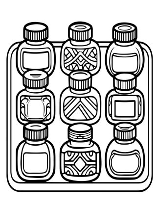 Inkwell Collection - Free printable coloring page