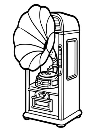 Automatic Changer - Free printable coloring page