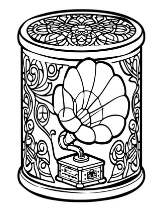 Columbia Eagle - Free printable coloring page