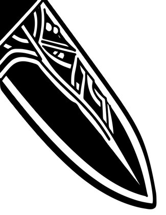 Blade Close-Up - Free printable coloring page
