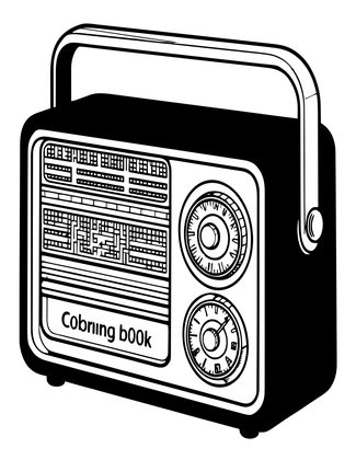Crosley Radio - Free printable coloring page