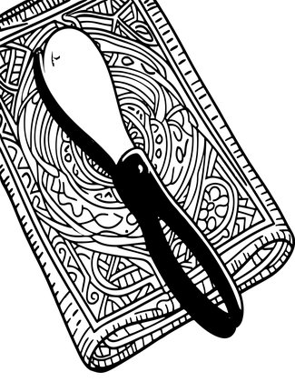 Seam Ripper - Free printable coloring page