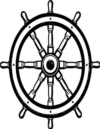 Full Wheel - Free printable coloring page