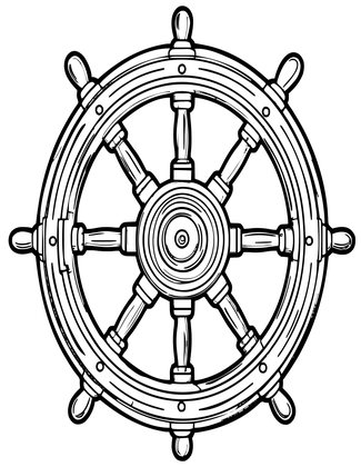 Repair Scene - Free printable coloring page