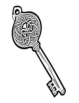 Celtic Knotwork - Free printable coloring page