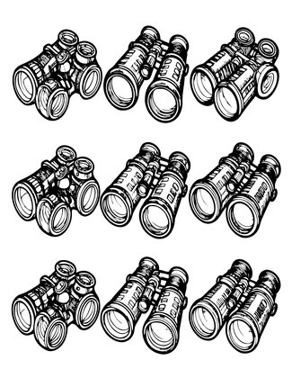 Collection Display - Free printable coloring page